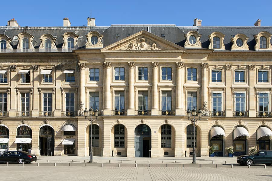 Le siège européen de JP Morgan au 14, place Vendôme.