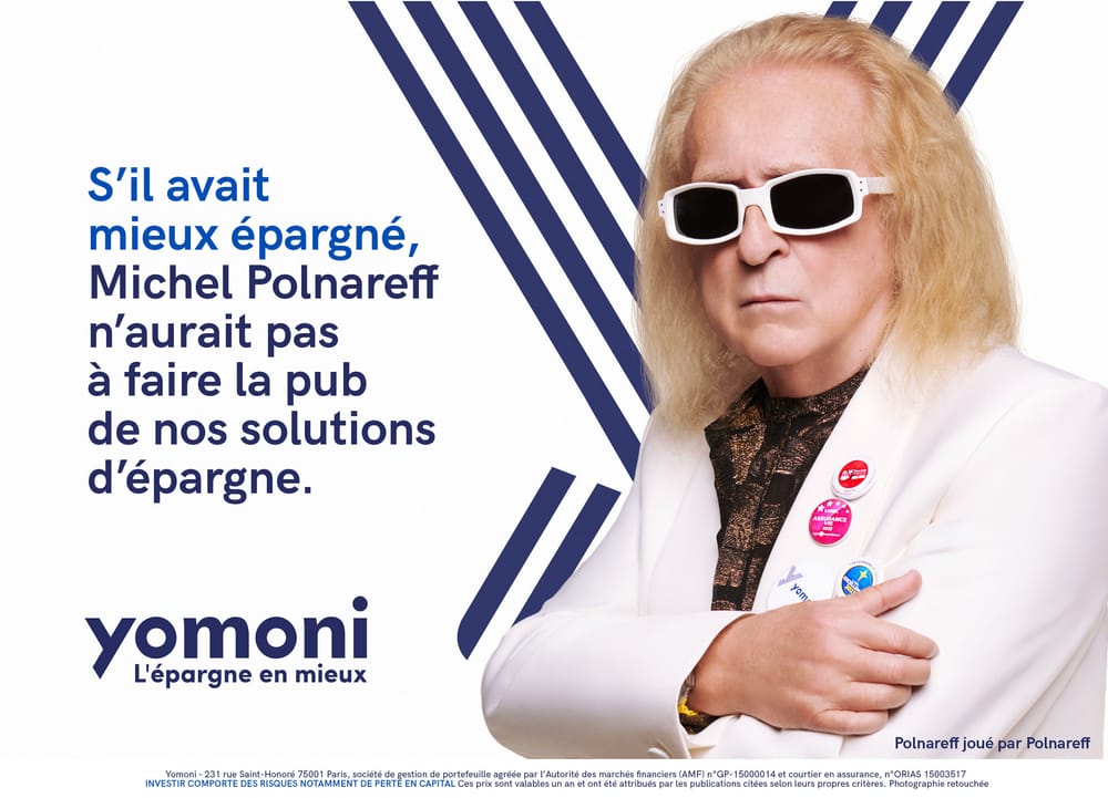 🎬On ira tous chez Yomoni, même Michel Polnareff ! image de l'article